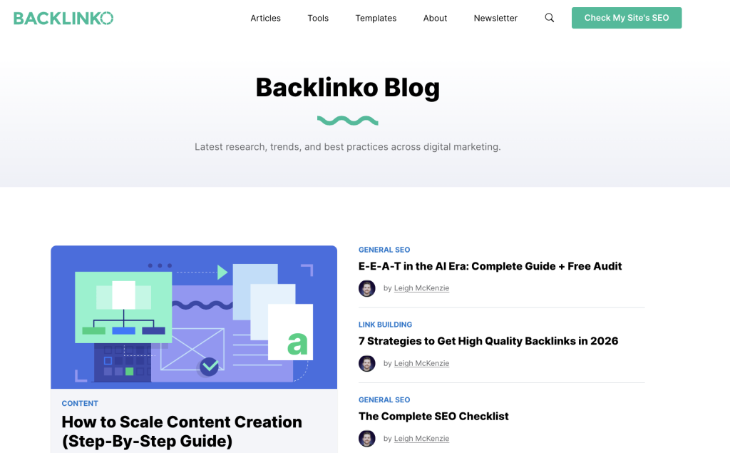 link building blogs for seo